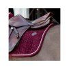 Podsedlová dečka KENTUCKY Velvet - bordeaux PVS/PONY