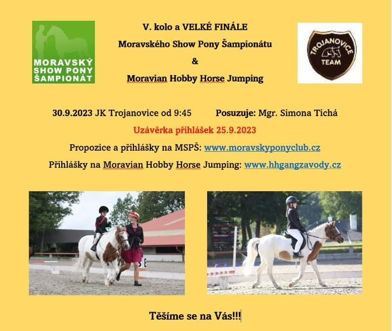 Finálové kolo Moravského Show Pony Šampionátu