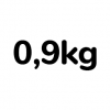 0,9kg