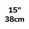 15"/38 cm