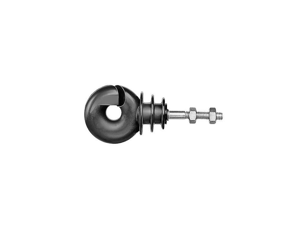 Izolátor pro elektrické ohradníky LISTER WI 24/2, kruhový se závitem M6, 30 mm