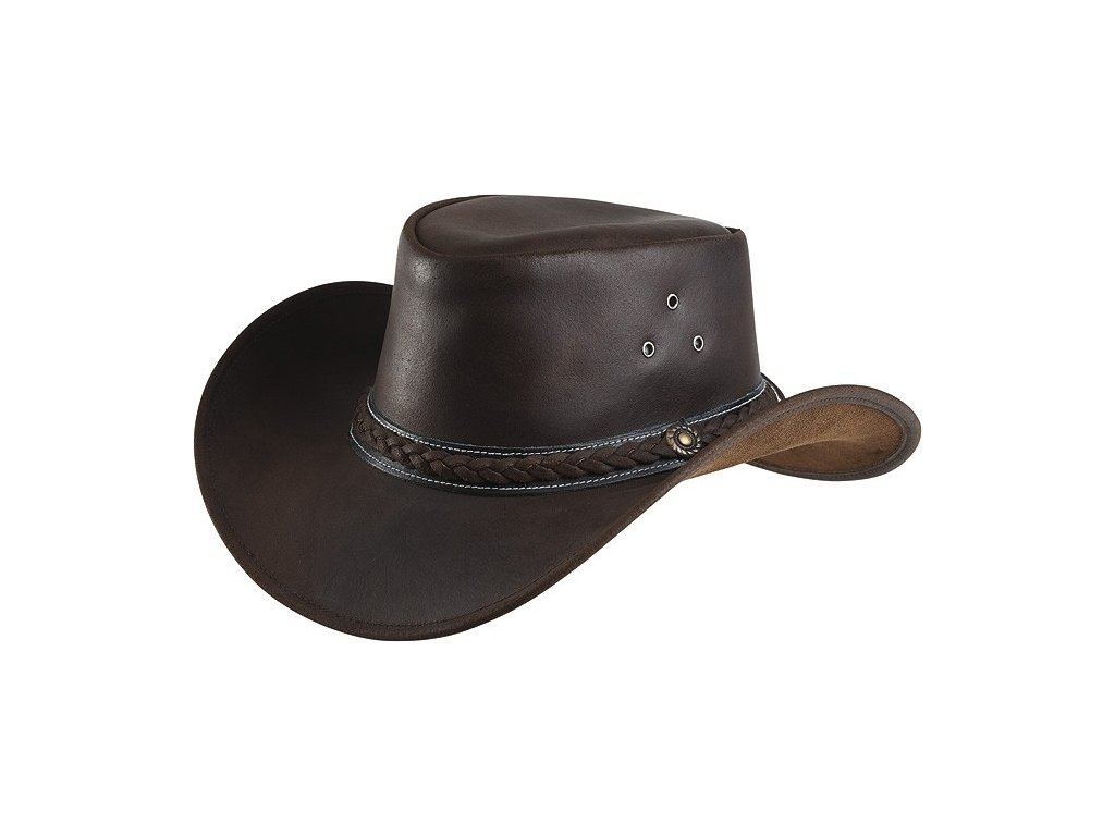 Westernový klobouk RANDOL'S Style kožený