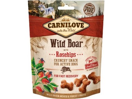 Crunchy Wild Boar with Rosehips