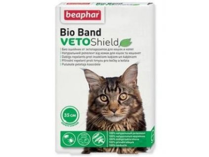 Beaphar BIO BAND REPELENTNÍ OBOJ (přírodní) kočka 35cm