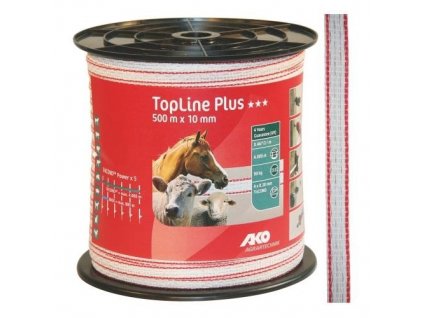 11047 polyetylenova paska pro elektricke ohradniky topline plus 10 mm