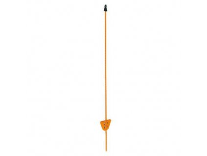 11158 tycka pro elektricke ohradniky wz 85 tyc kovova ovalna s izolatorem delka 105 cm