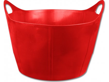 Plastové vědro Flexibowl, 17l (Barva red)