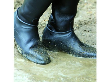 Galoše, návleky na boty gumové ELT, černé