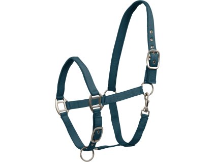 Ohlávka Perlon Satin Waldhausen (Velikost PONY, Barva black)