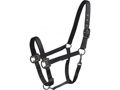 Ohlávka Gloomy Waldhausen (Velikost PONY, Barva black)