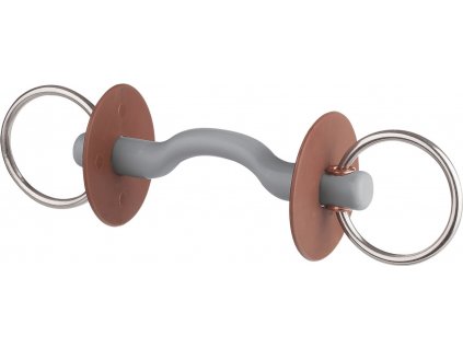 Udidlo nelomené tvarované 18mm BERIS, kroužky 6cm, měkké (Velikost 120 mm, Barva soft)
