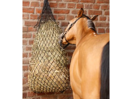 Velká síť na seno 150cm (Barva black)