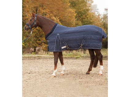 Deka stájová Comfort Waldhausen, 100g (Velikost 125 cm, Barva night blue)