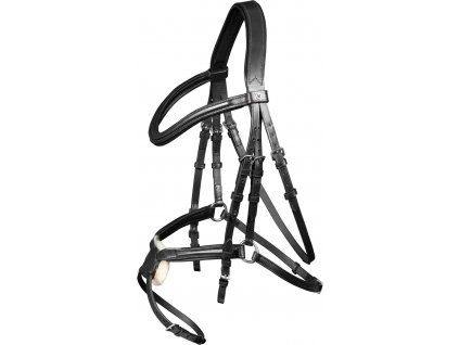 Uzdečka Cancún X-line Waldhausen (Velikost PONY, Barva black)