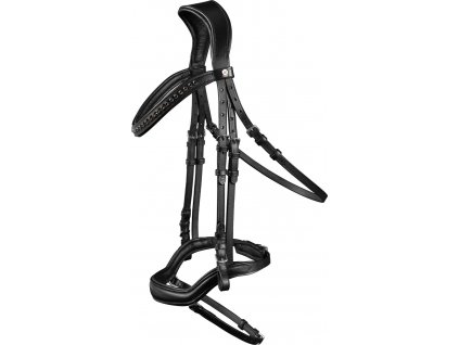 Anatomická uzdečka New Shape II X-Line (Velikost COB, Barva black)