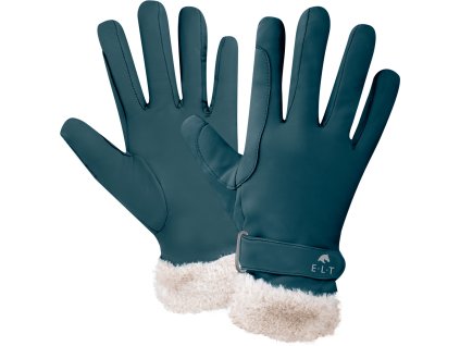 Thermo jezdecké rukavice St. Moritz ELT (Velikost L, Barva night blue)