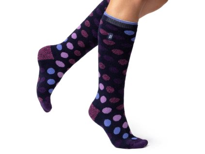 Heat Holders 1.6 Lite podkolenky puntík