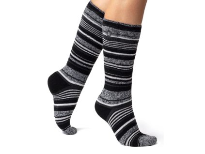 Dámske termoizolační podkolenky Heat Holders Lite 1.6 pruhy