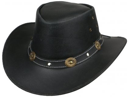 Westernový kožený klobouk Scippis dětský