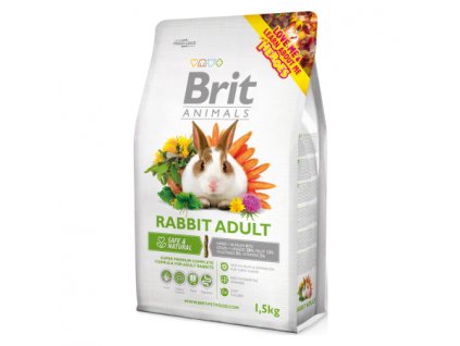 Brit Animals Rabbit Adult Complete 1,5kg