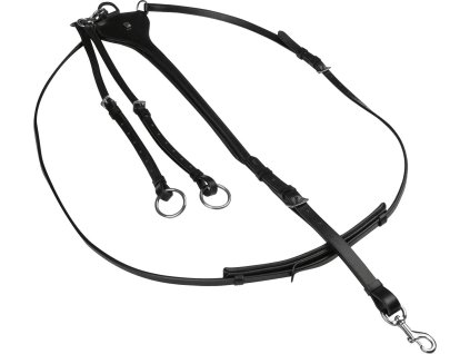 Waldhausen X-Line martingal, Professional (Velikost COB, Barva black)