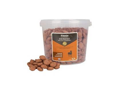 Fitmin horse KROKETKY mrkev+vit.E 1,2 kg