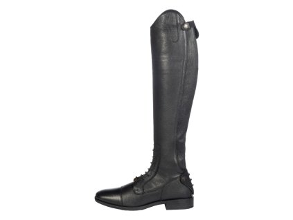 Jezdecké boty -Titanium style- extra dlouhé, šířka M black