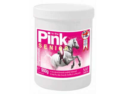 In the Pink senior, probiotika s vitamíny pro skvělou kondici starších koní