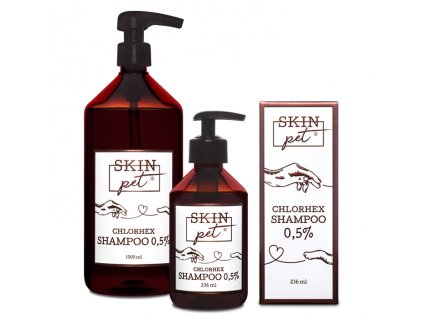 Antiseptický šampon SkinPET Chlorhex Shampoo 0,5%