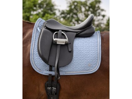 Podsedlová dečka Rom Waldhausen (Velikost D, Barva pastel blue)