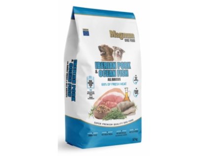 Magnum 12kg Iberian Pork & Ocean Fish All Breed