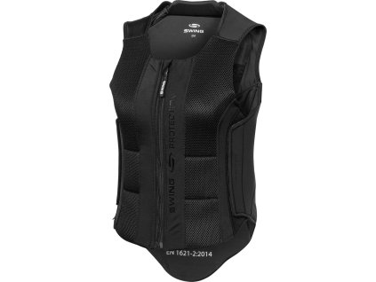Chránič páteře s předním vyztužením SWING P24 Pro, dospělý (Velikost EL, Barva black)