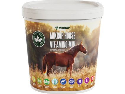 Mikrop Horse Vit.amino.min - Granulovaný doplněk s aminokyselinami, vitaminy a minerály