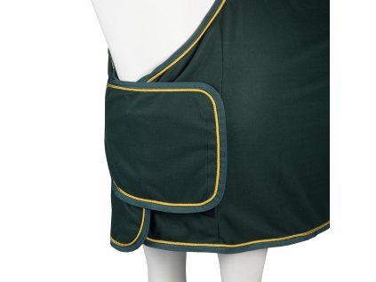 Fleece deka zdobená hrubou šňůrou Horka