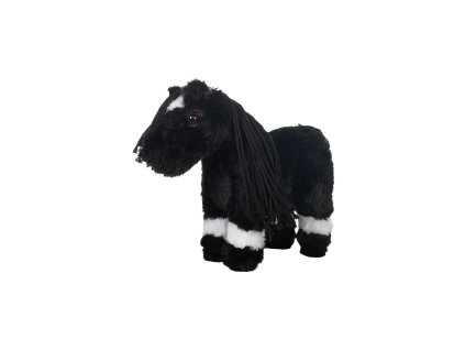 Plyšové hříbátko -Cuddle Pony- HKM, black