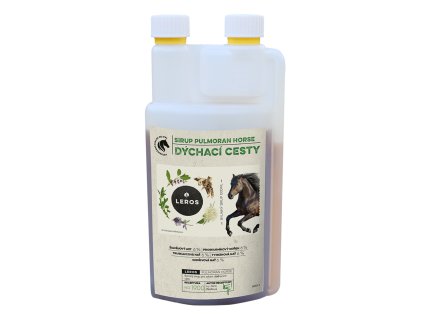 Sirup Pulmoran pro koně 1l Leros