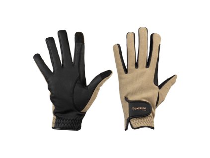 Zimní jezdecké rukavice Horka - Mocha