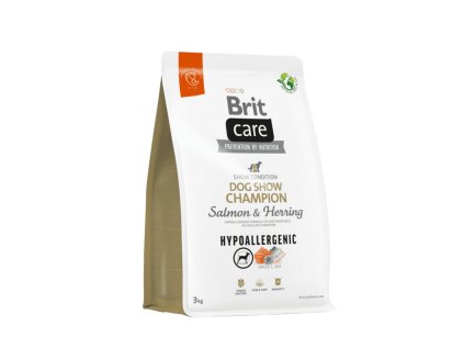 Brit Care Dog Hypoallergenic Dog Show Champion 3 kg