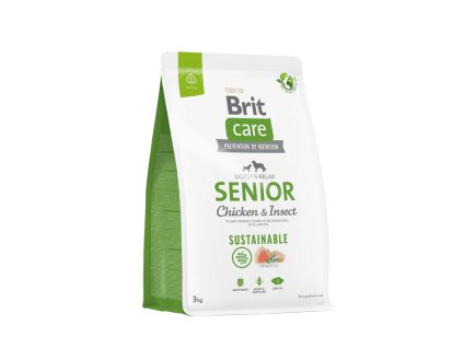 Brit Care Dog Sustainable Senior 3 kg