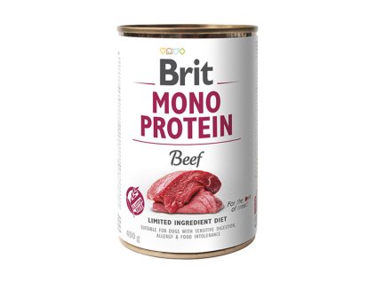 Brit konzerva Mono Protein Beef 400g