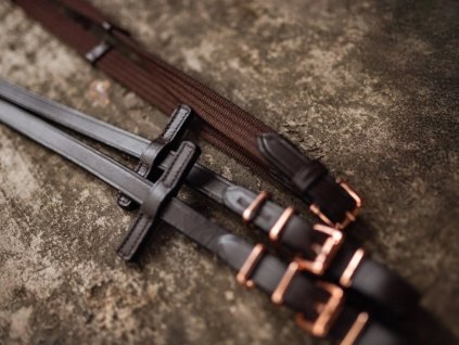 Plátěné otěže RoseGold