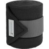 Esperia Fleece bandáže, sada 4 ks, Pony (Velikost PONY, Barva black)