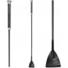 Skokový bič s gelovou rukojetí (Velikost 50 cm, Barva black)