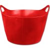 Plastové vědro Flexibowl, 17l (Barva red)