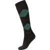 Diamantové jezdecké ponožky ELT (Velikost 43-46, Barva black/jeans blue)