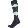 Diamantové jezdecké ponožky ELT (Velikost 43-46, Barva black/jeans blue)