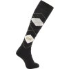 Diamantové jezdecké ponožky ELT (Velikost 43-46, Barva black/jeans blue)