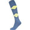 Diamantové jezdecké ponožky ELT (Velikost 43-46, Barva black/jeans blue)