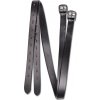 Kožené třmenové řemeny STAR (Velikost 130 cm, Barva black)