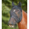 Maska proti hmyzu s ochranou uší a nozder Waldhausen, UV (Velikost PONY, Barva black)